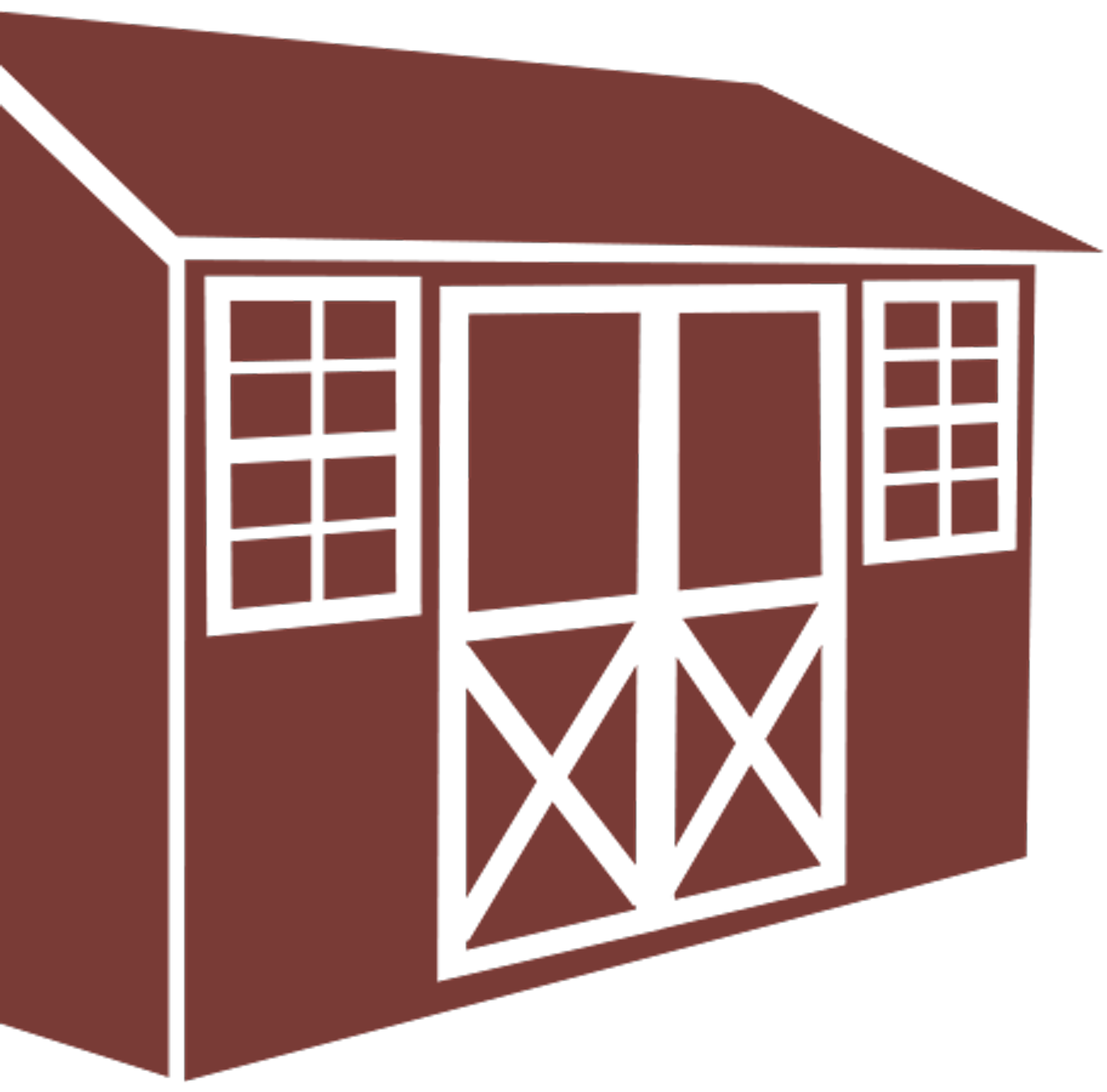 A red barn