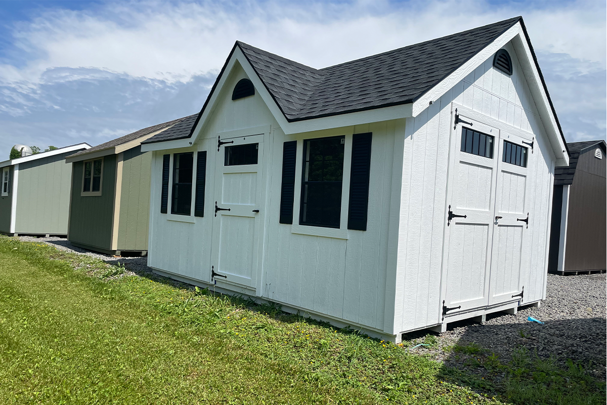 Find a storage barn that appeals to you.