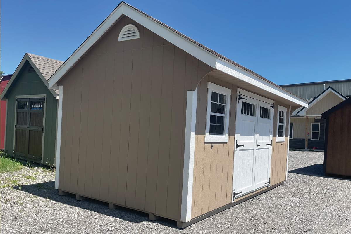 Carriage House: Left-Front View