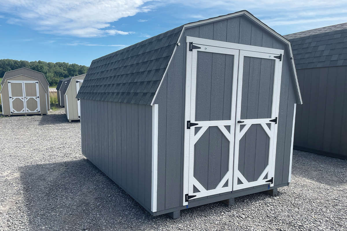 Find a shed that appeals to you.
